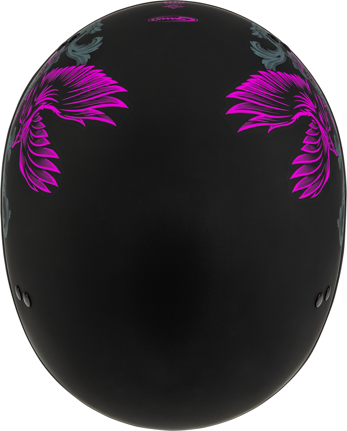 Hh 65 Corvus Helmet Matte Black/Purple/Grey