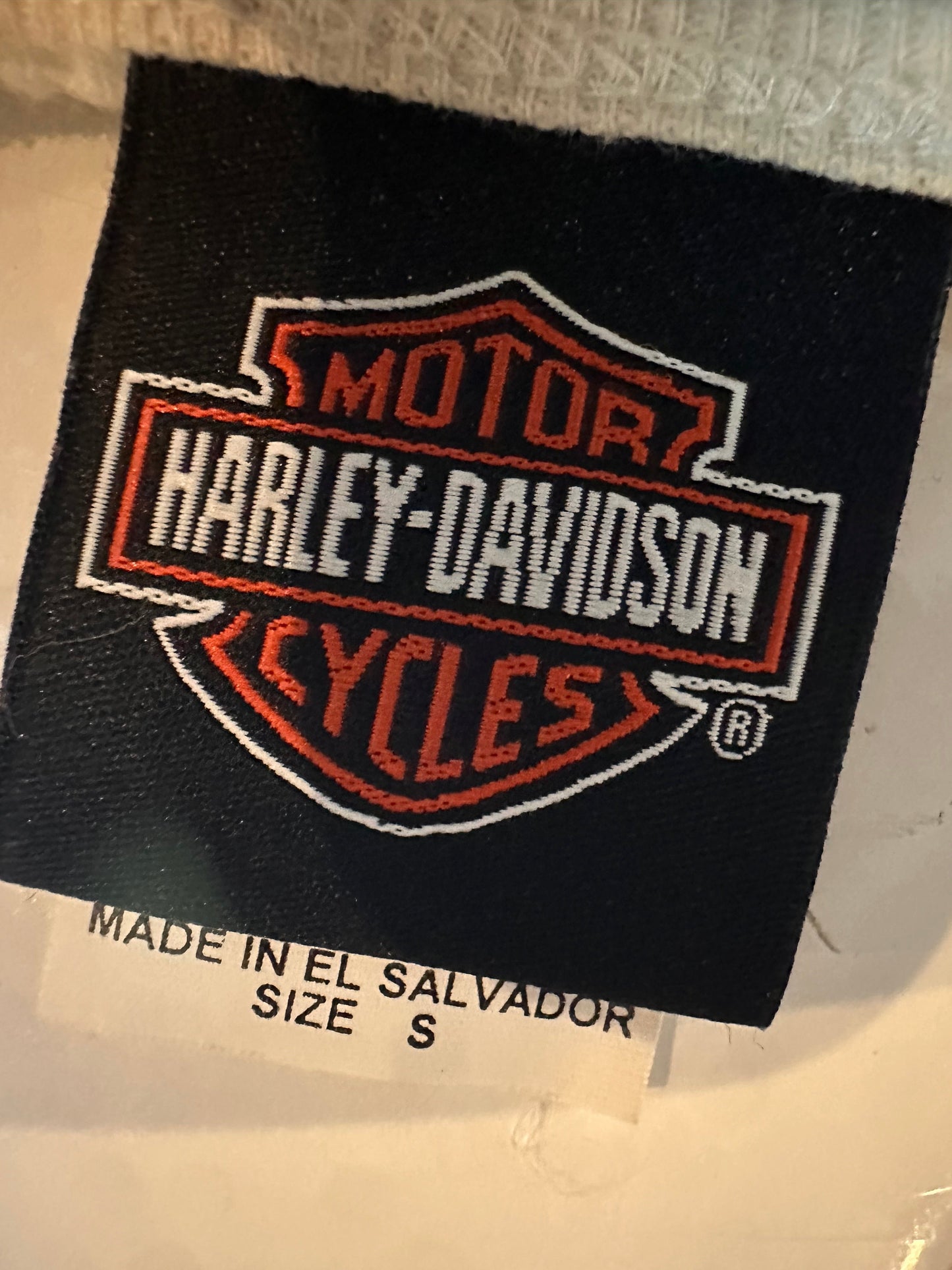 Harley Davidson Thermal Long Sleeve V-Neck Shirt