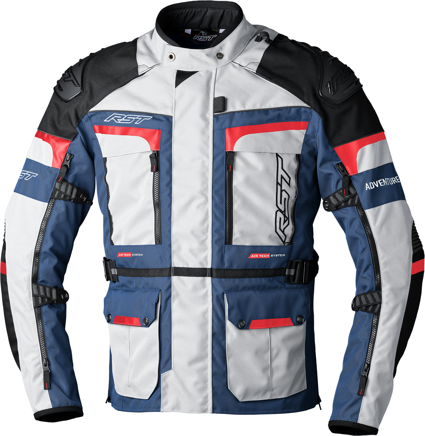 Pro Series Adventure X Ce Jacket Sil/Blu/Red Textile