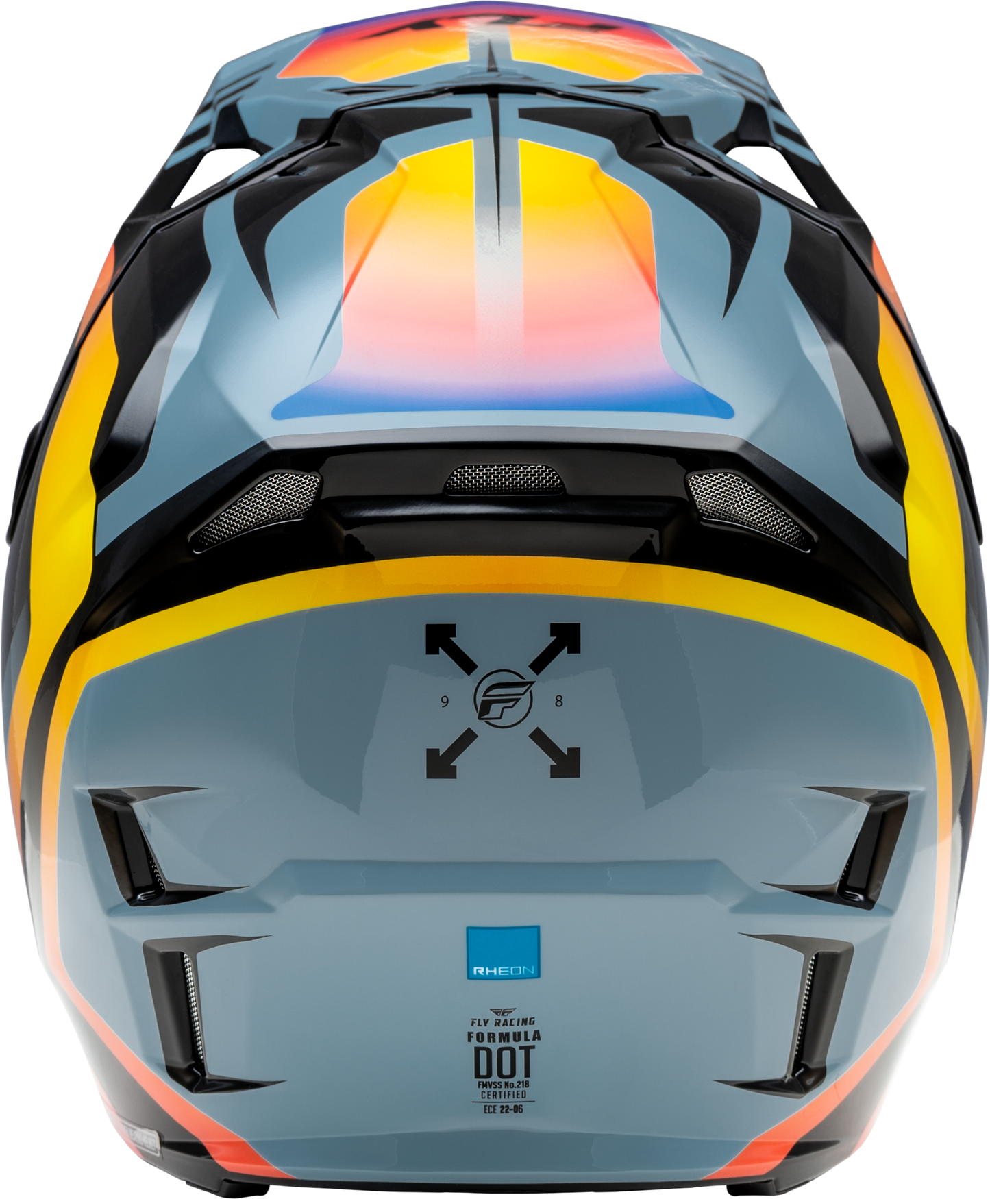 Formula Cp Krypton Helmet Grey/Black/Electric Fade Xs