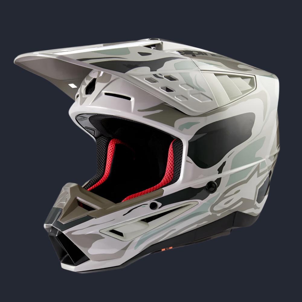 S-M5 Mineral Helmet Warm Gry/Celadon Grn Glsy Xs