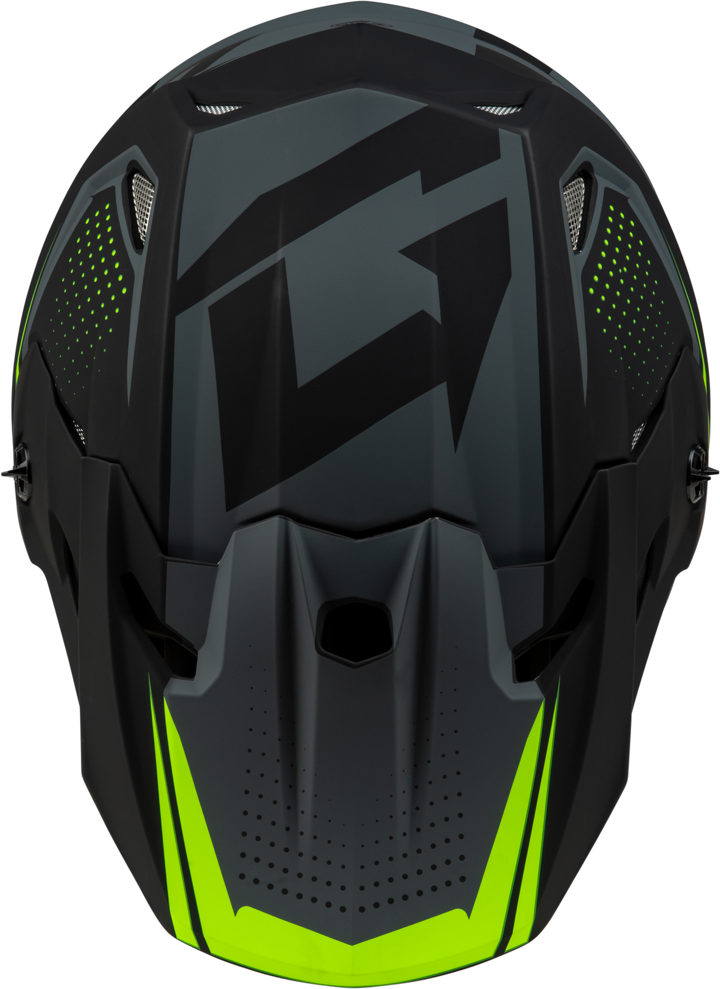Mx 96 502 Helmet Matte Grey/Hi Viz