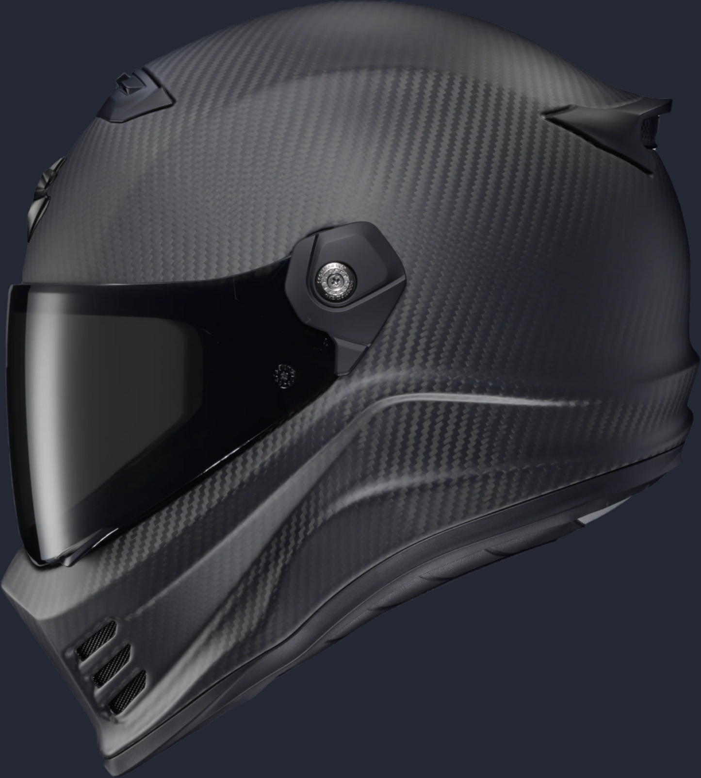 Covert Fx Carbon Full Face Helmet Matte Black