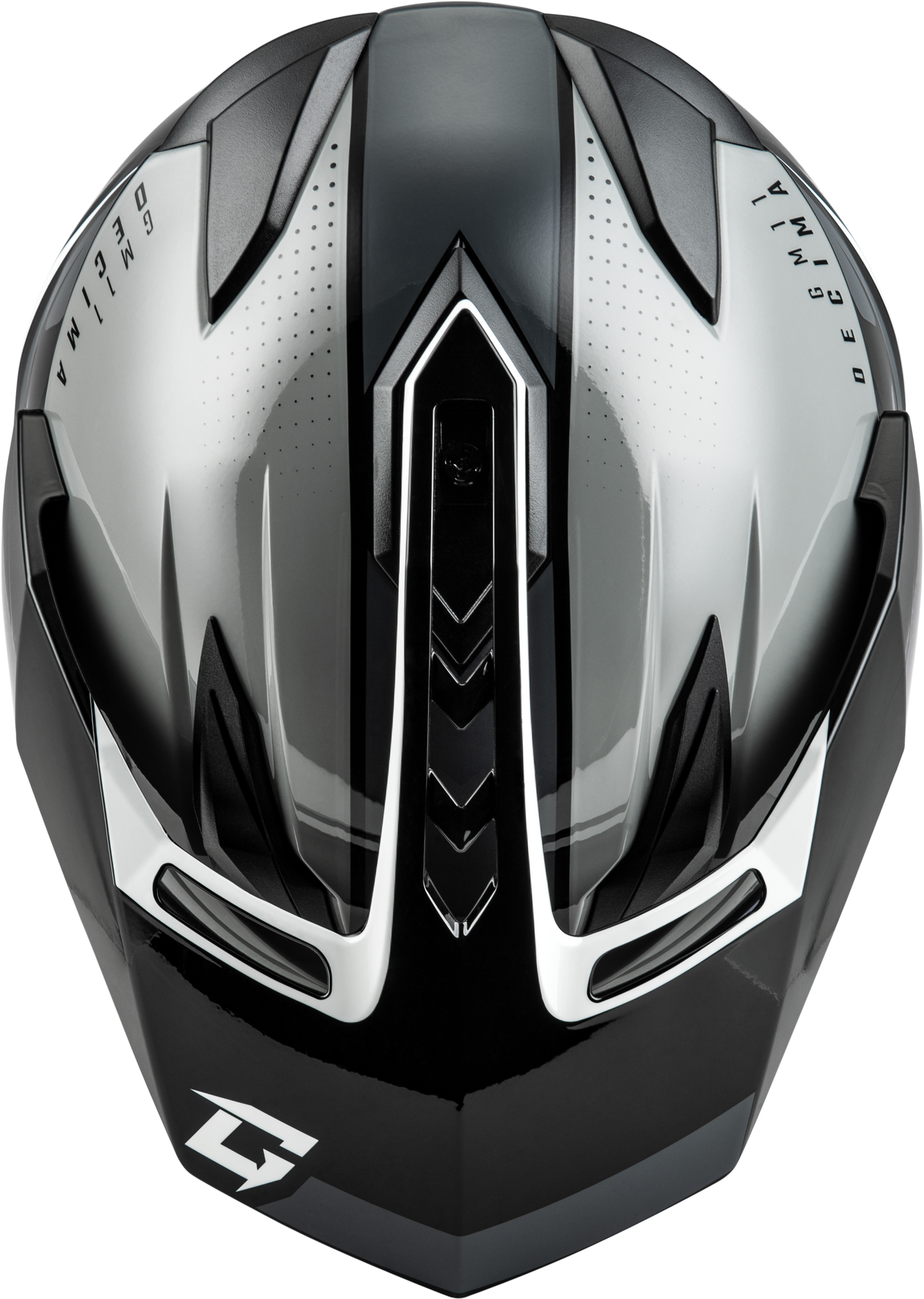 Gm 11 Decima Helmet Black/Grey/White