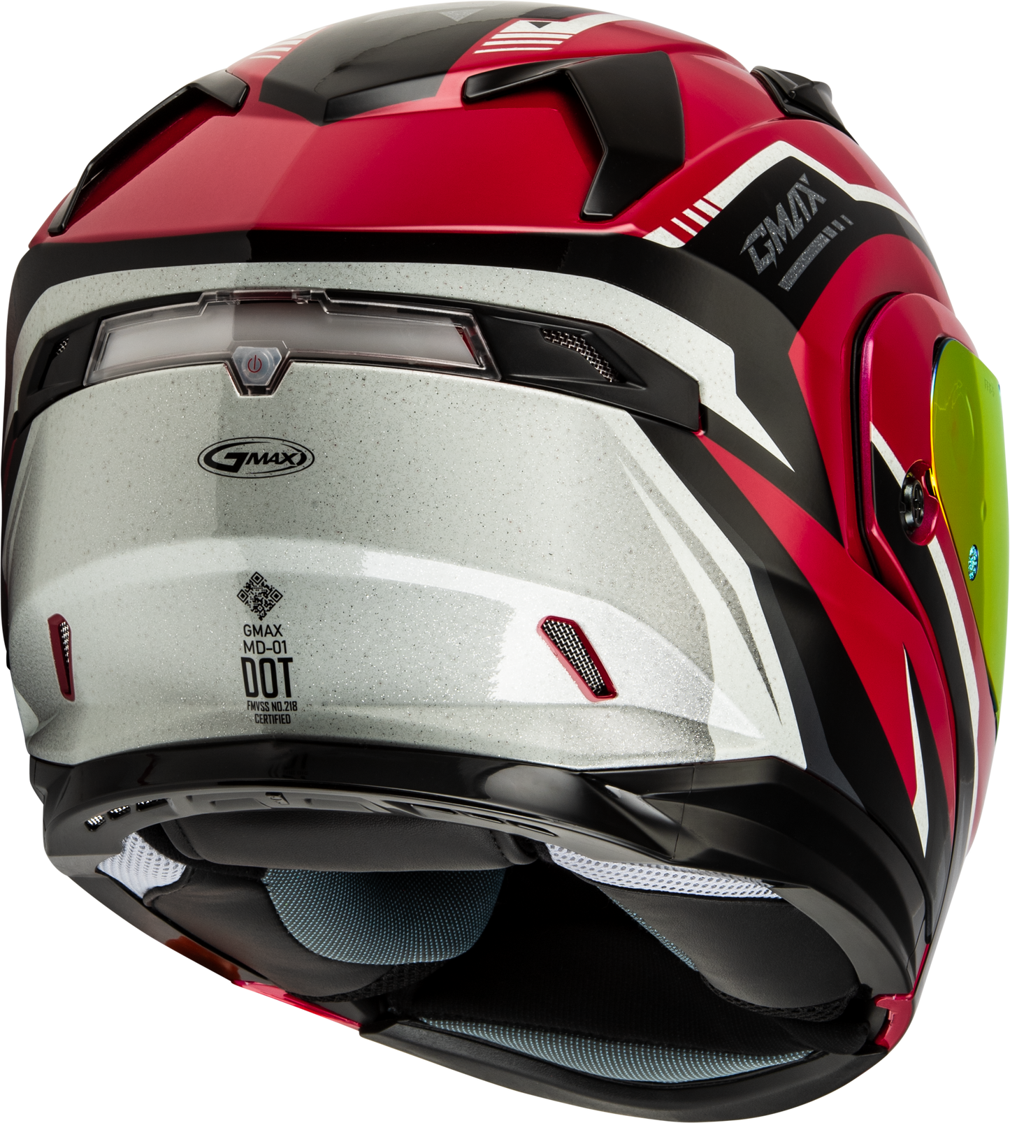 Md 01 Volta Helmet Red Metallic