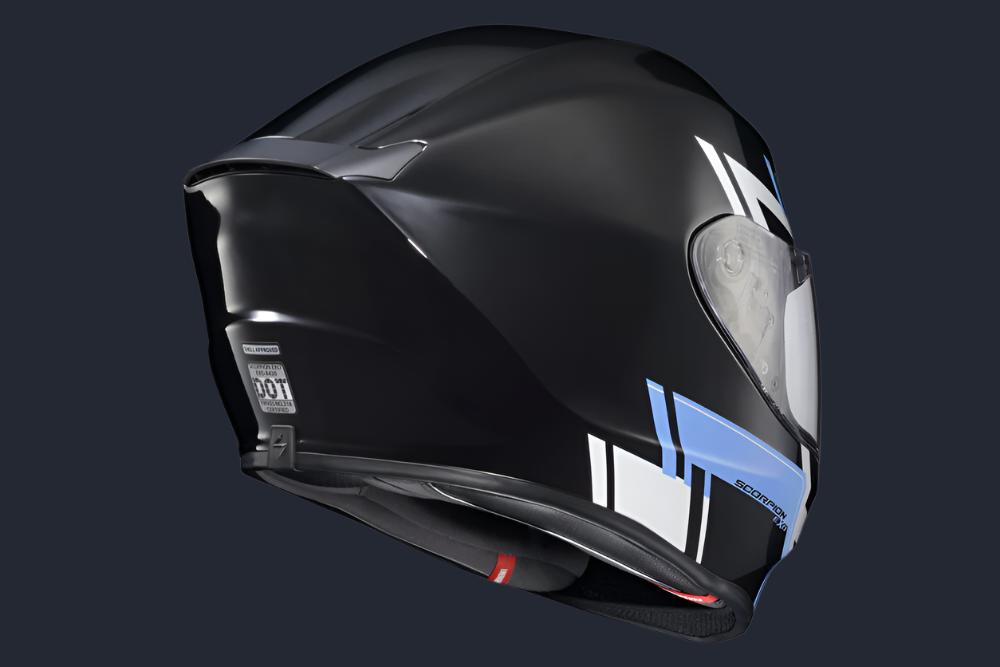 Exo R420 Full Face Helmet Pace Blue