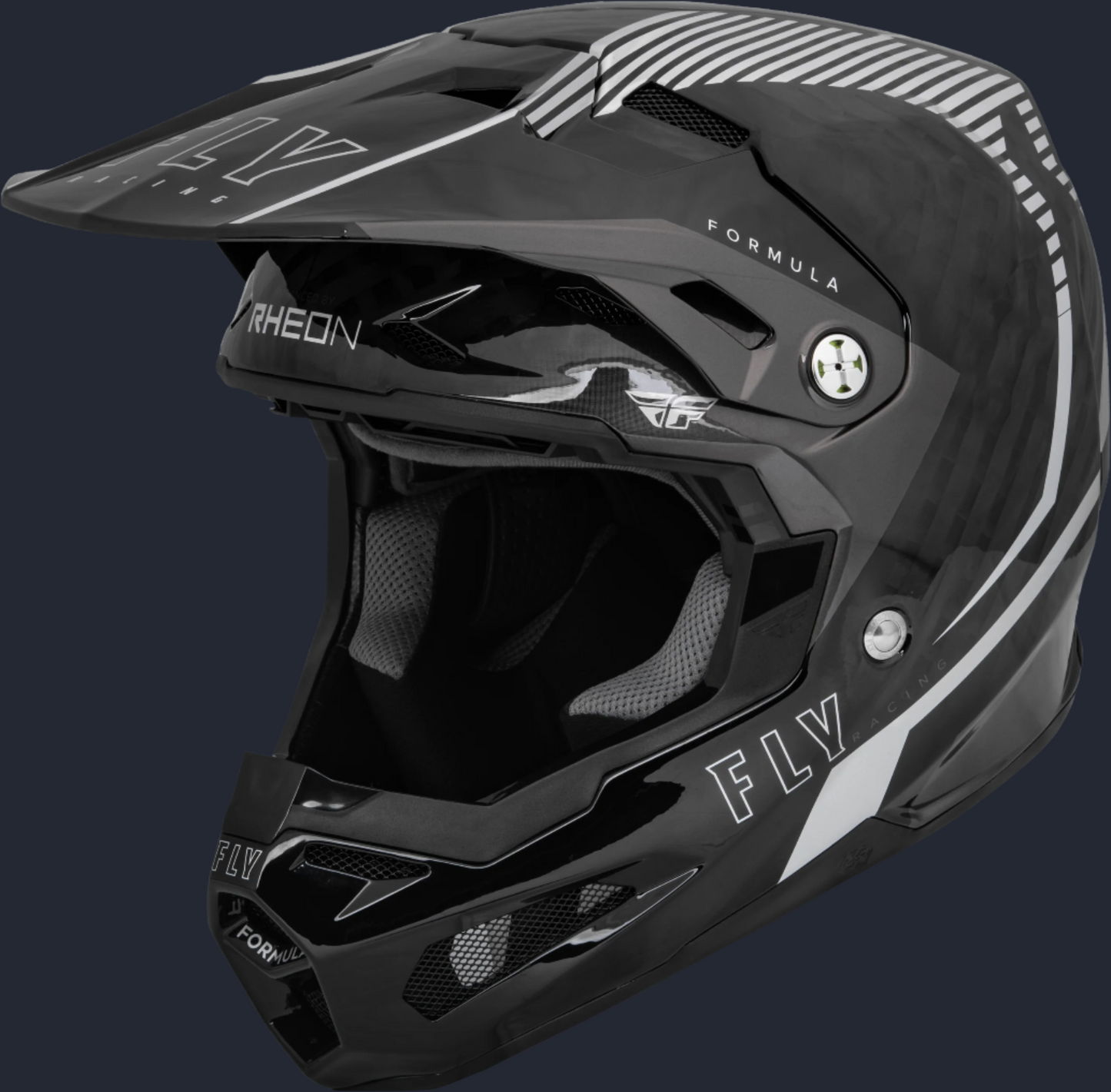 Formula Carbon Tracer Helmet Silver/Black Xs