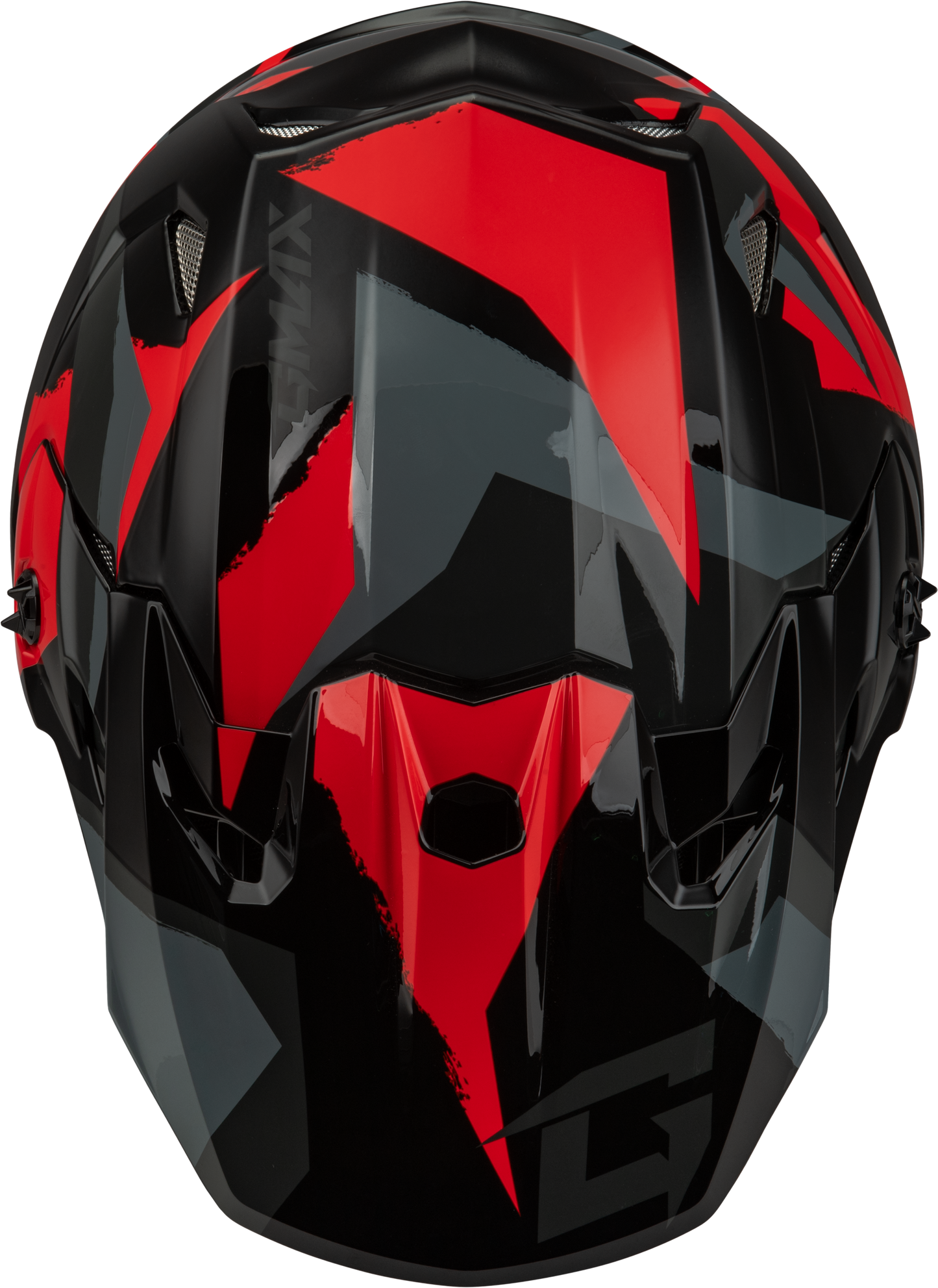 Mx 96 Splinter Helmet Black/Red