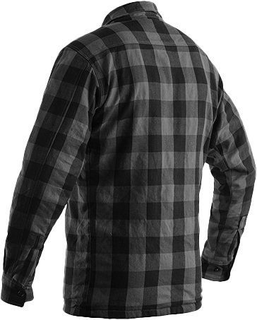 Kevlar Lumberjack Ce Shirt Grey Check Textile