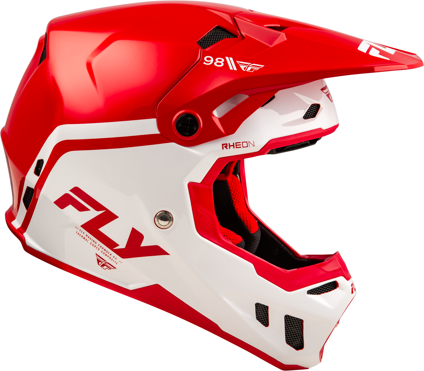 Formula Cc Objective Helmet Red/White Xs
