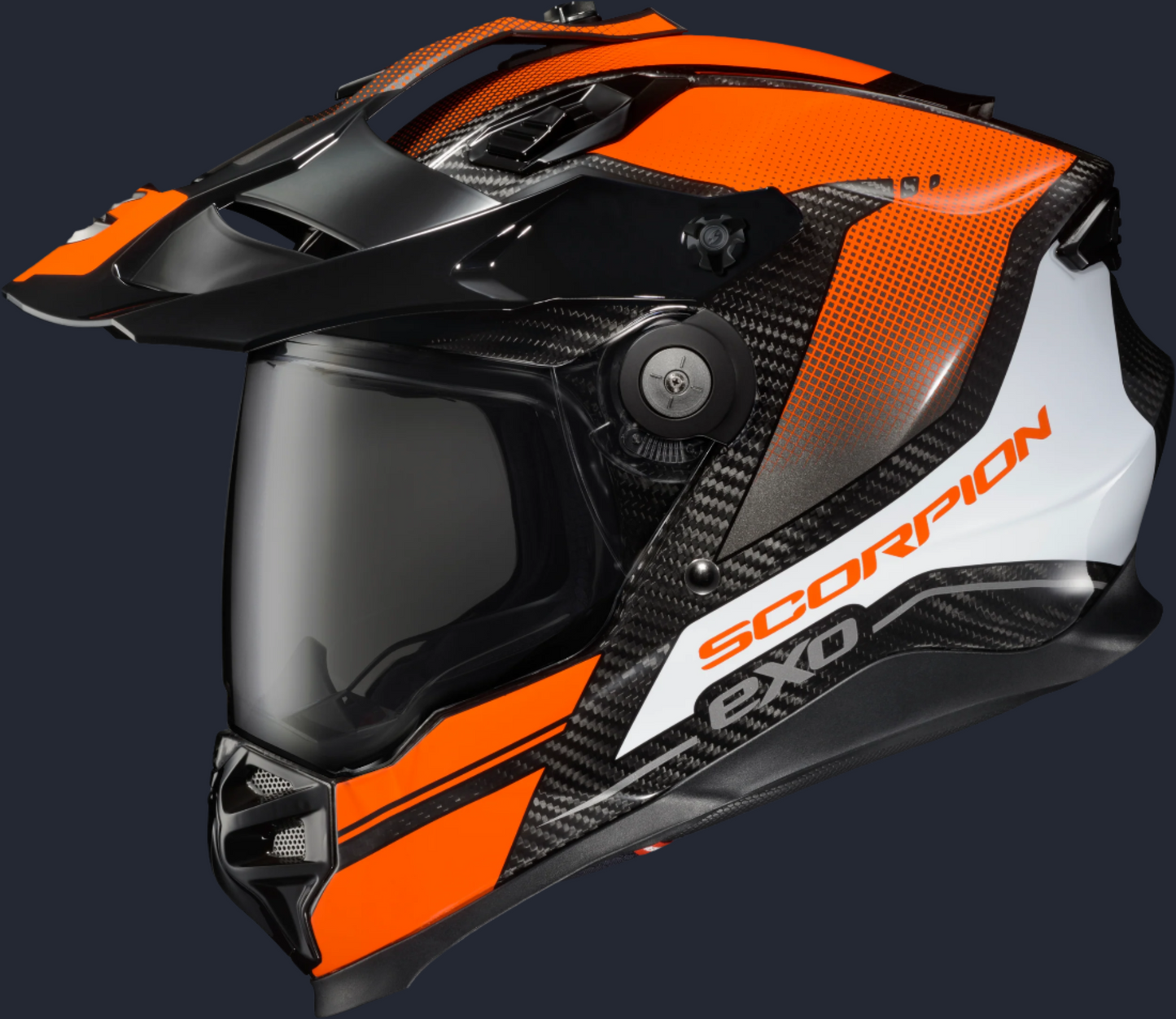 Xt9000 Carbon Full Face Helmet Trailhead Orange