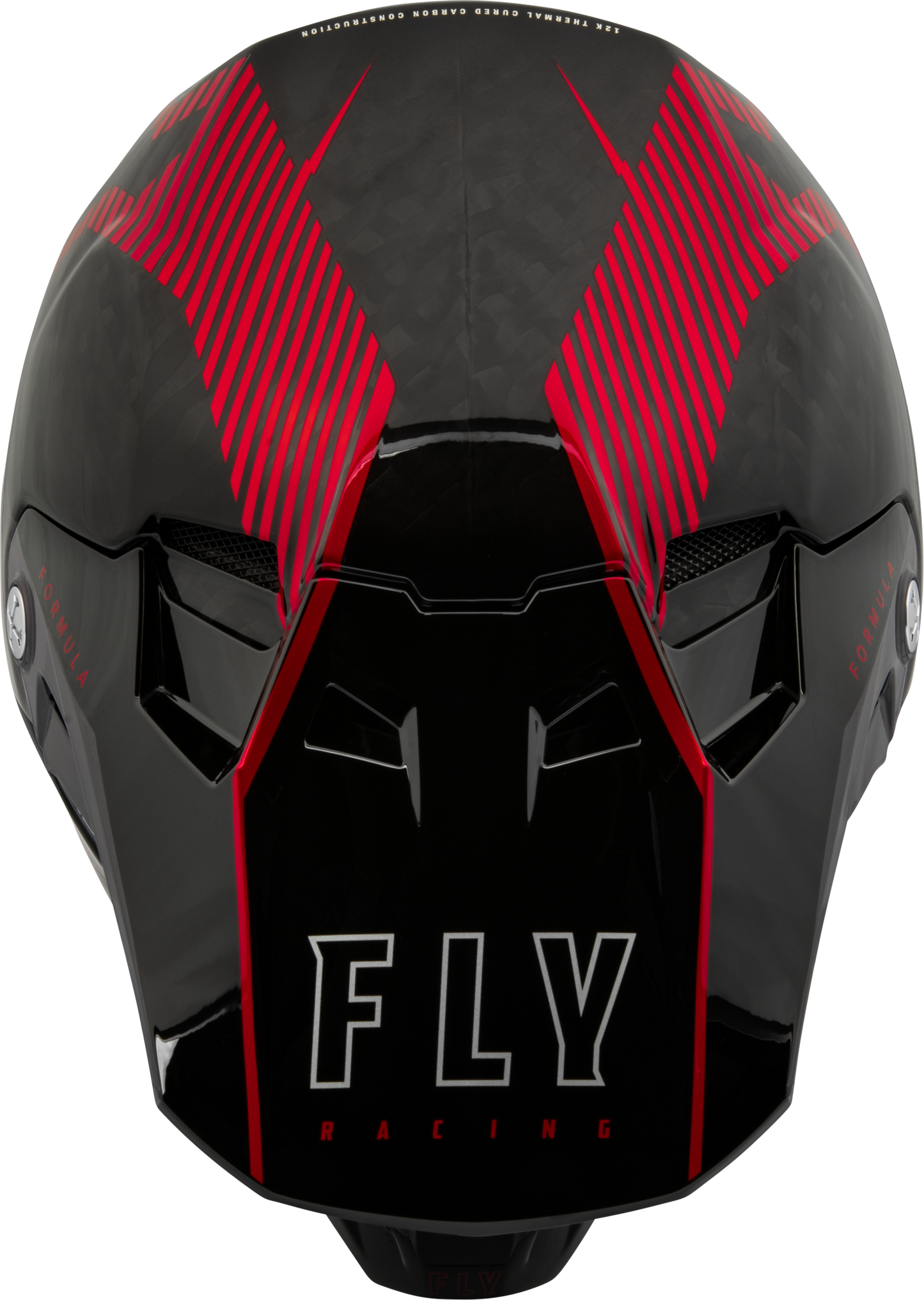Formula Carbon Tracer Helmet Red/Black Xs
