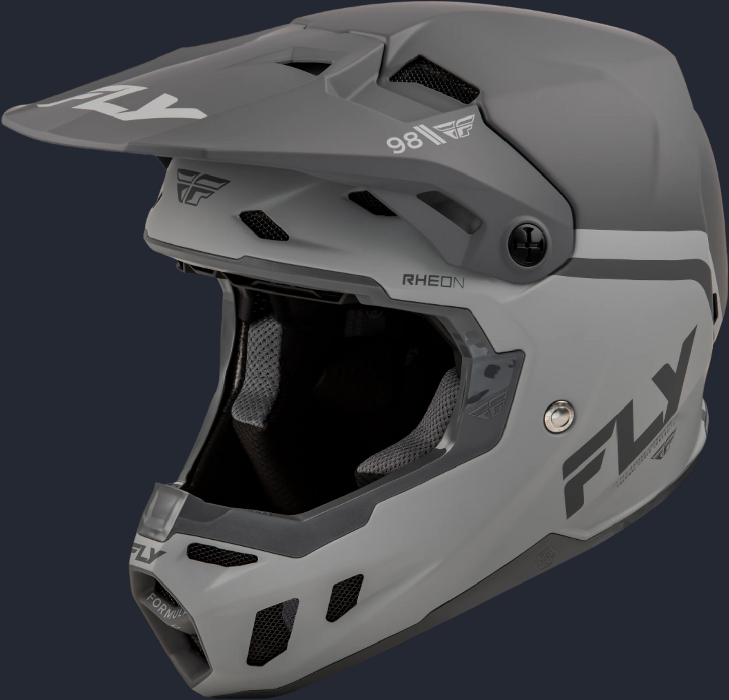 Formula Cc Objective Helmet Matte Black/Grey Xs
