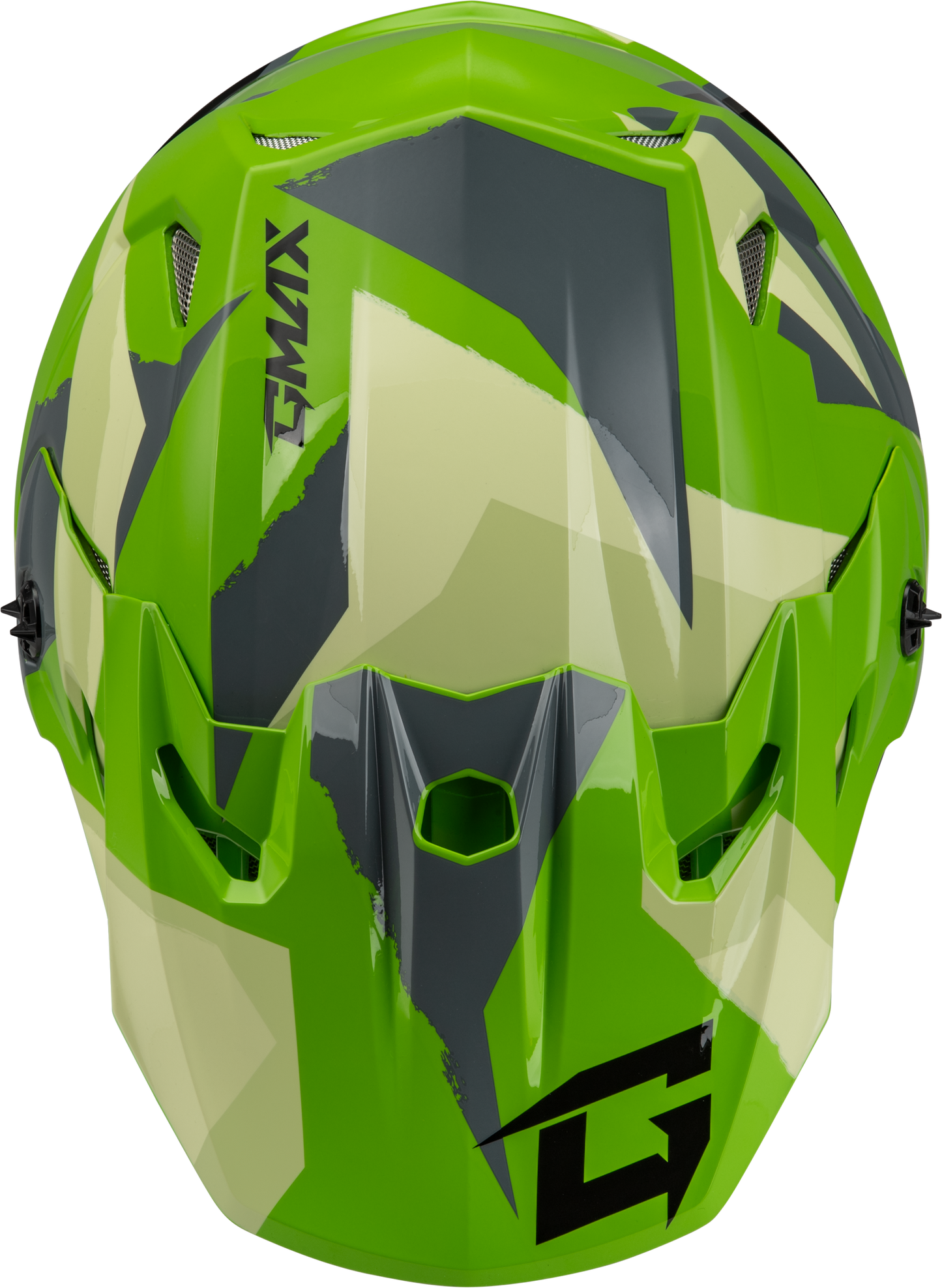 Mx 96s Splinter Helmet Green/Grey/Black