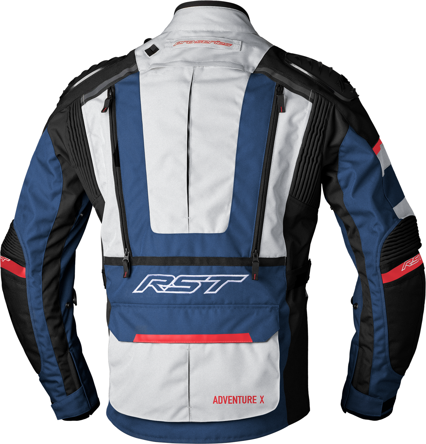 Pro Series Adventure X Ce Jacket Sil/Blu/Red Textile