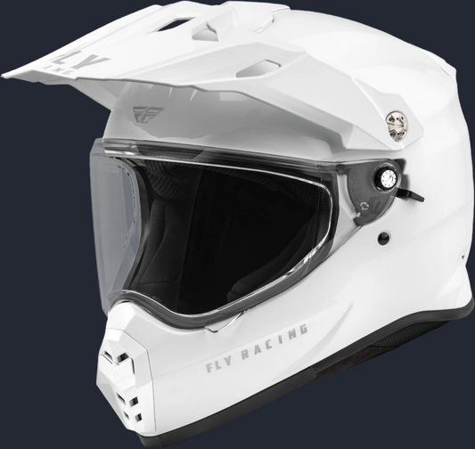 Trekker Solid Helmet White Xs