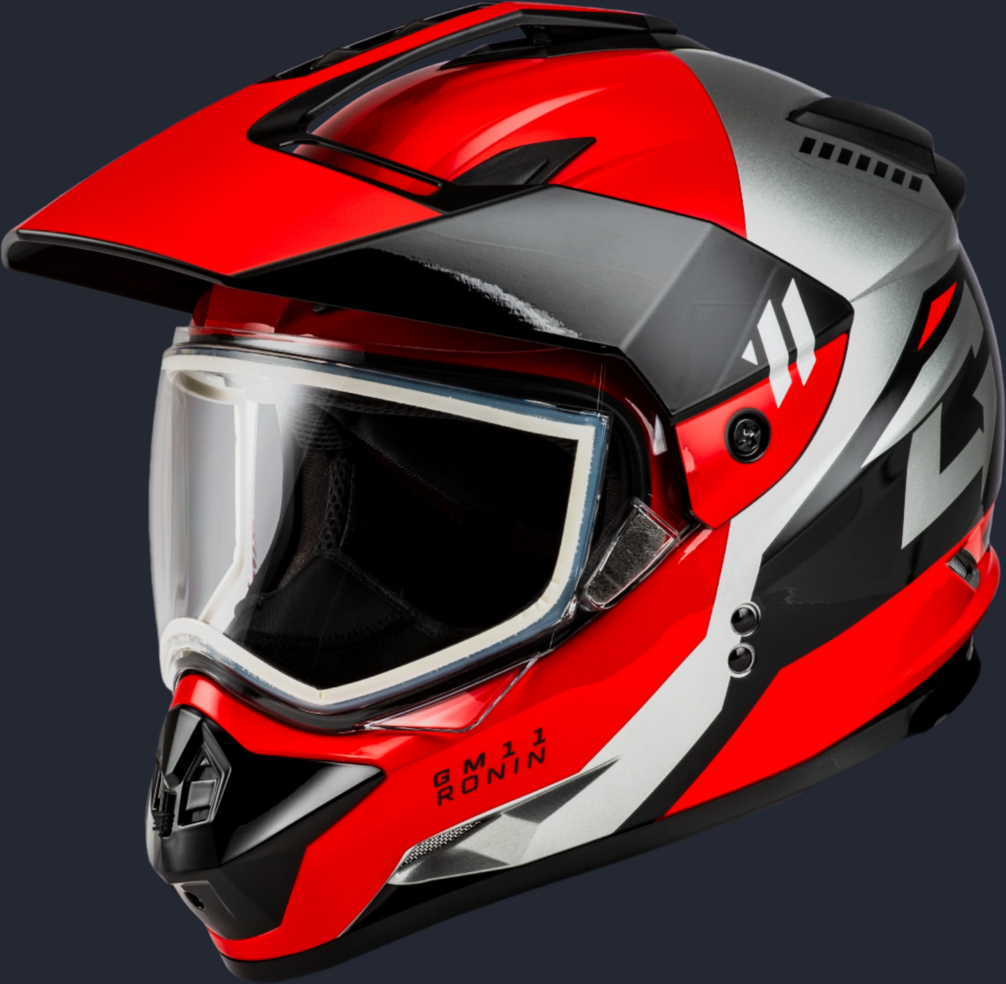 Gm 11 Ronin Helmet Black/Red