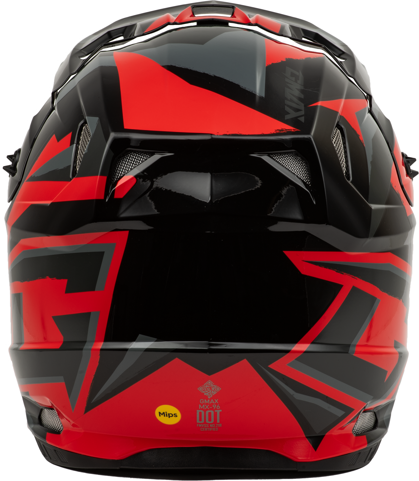 Mx 96 Splinter Helmet Black/Red
