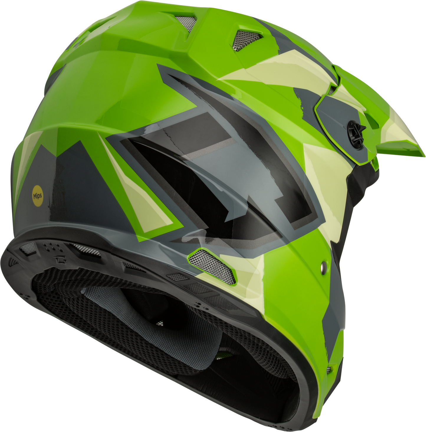 Mx 96s Splinter Helmet Green/Grey/Black