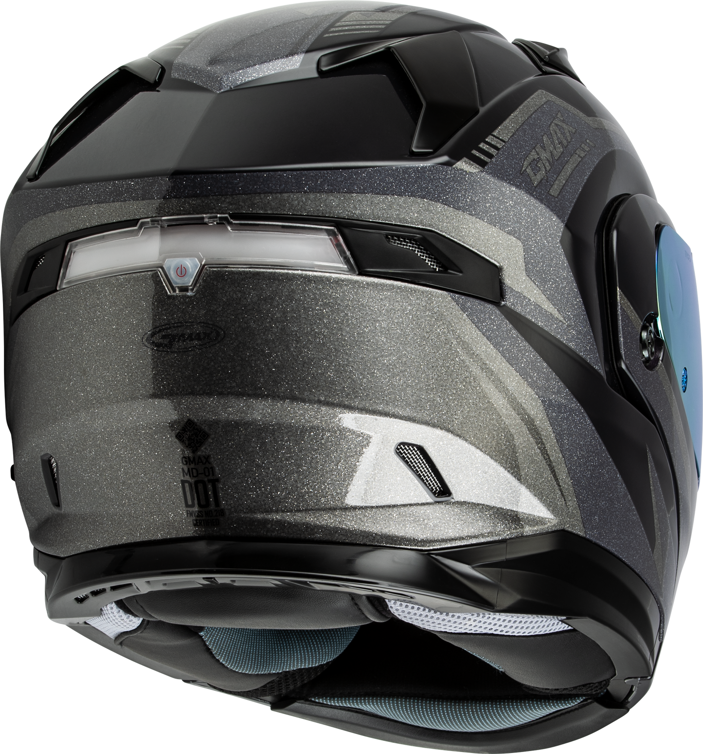 Md 01 Volta Helmet Grey/Silver Metallic