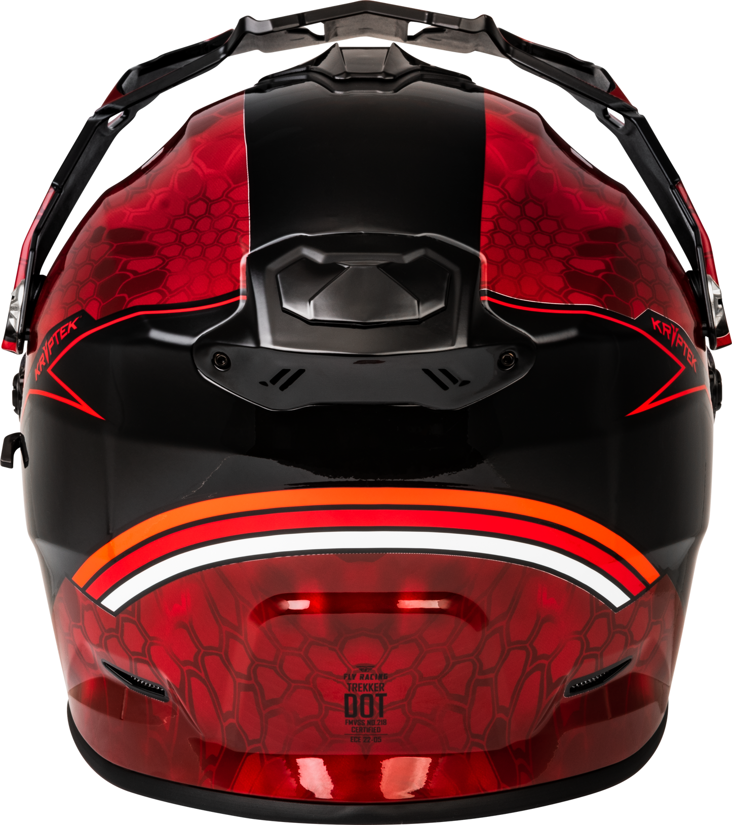 Trekker Cw Conceal Helmet Dual Shld Red/Black Xs
