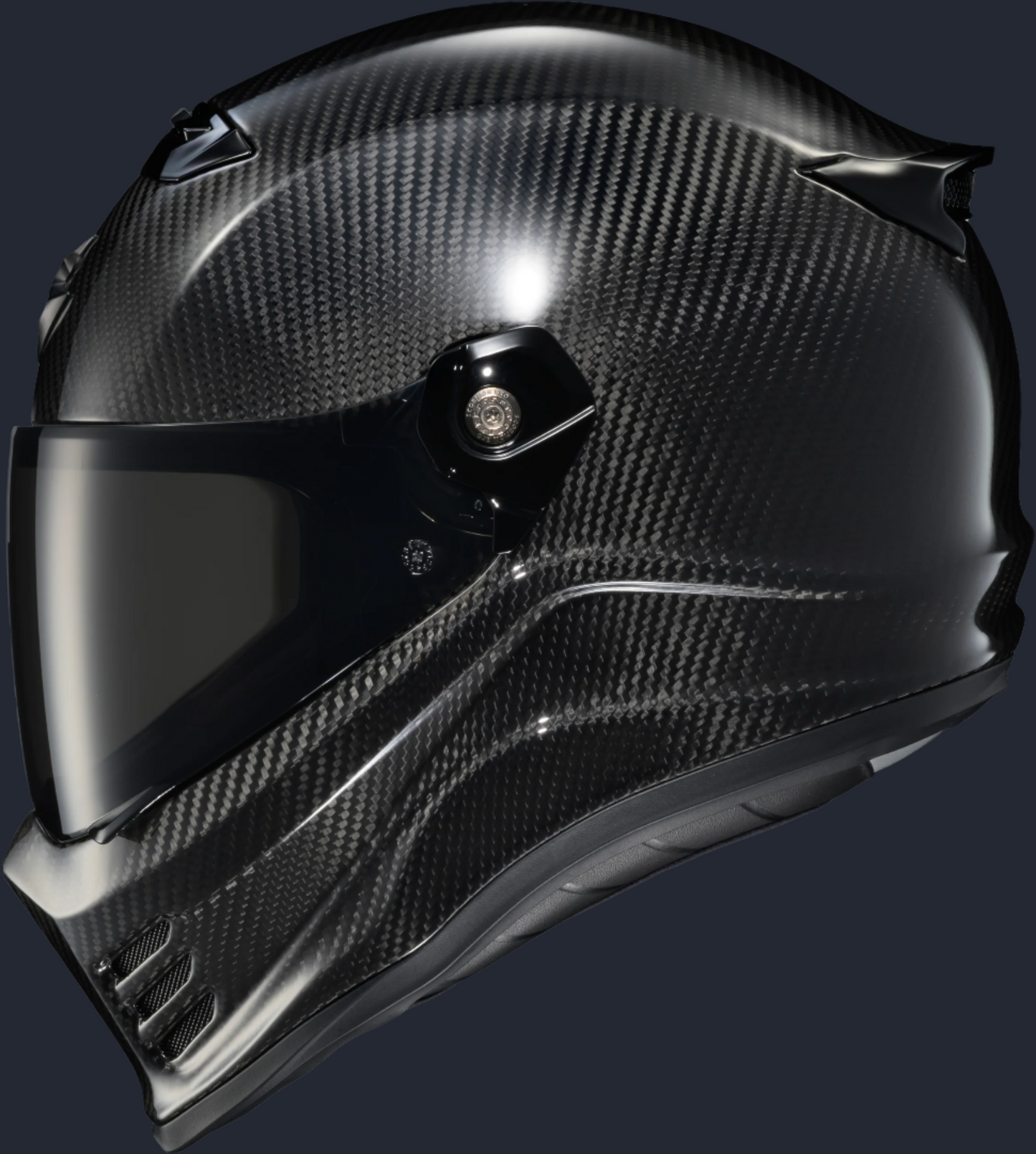 Covert Fx Carbon Full Face Helmet Gloss Black