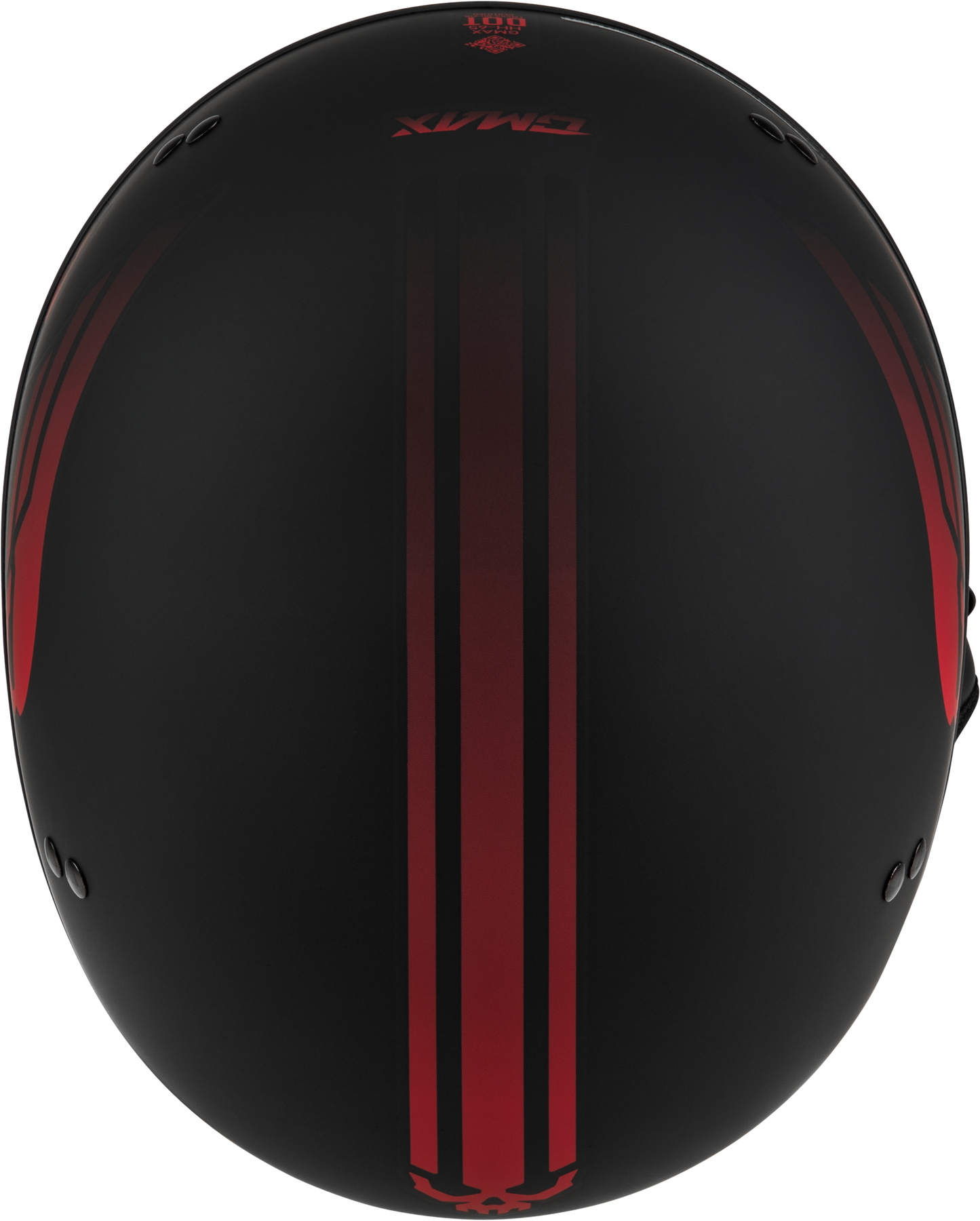 Hh 65 Retribution Helmet Matte Black/Red