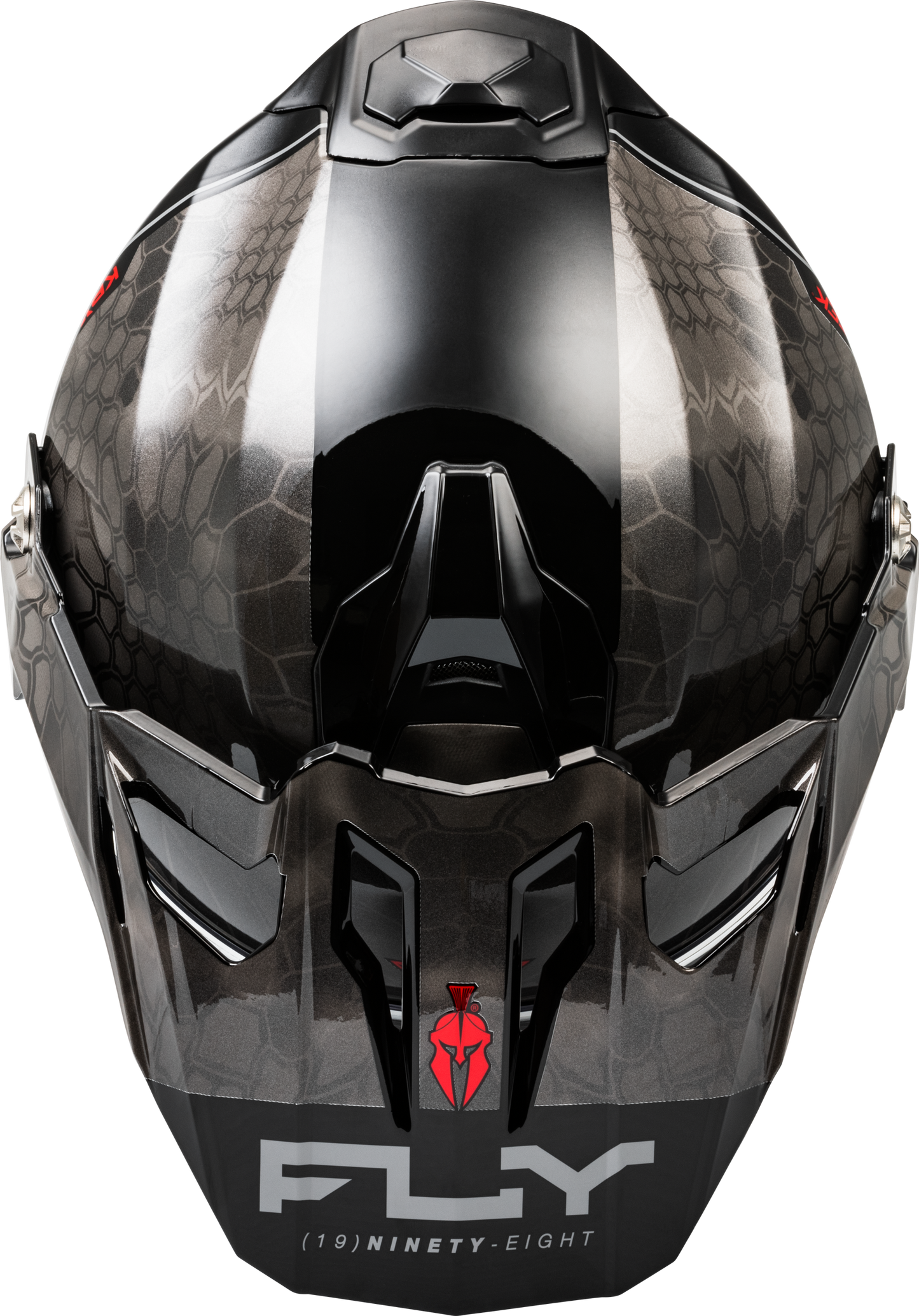 Trekker Cw Conceal Helmet Elec Shld Black/Grey/White Xs