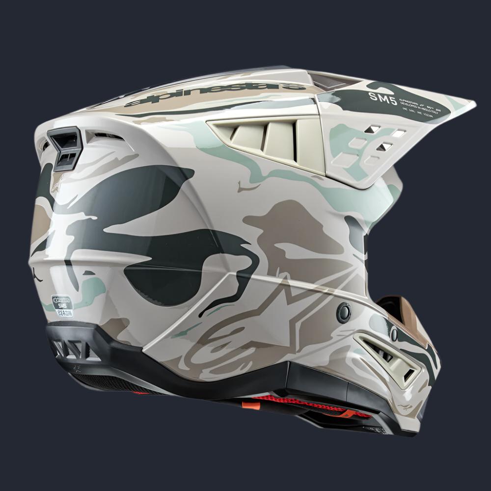 S-M5 Mineral Helmet Warm Gry/Celadon Grn Glsy Xs