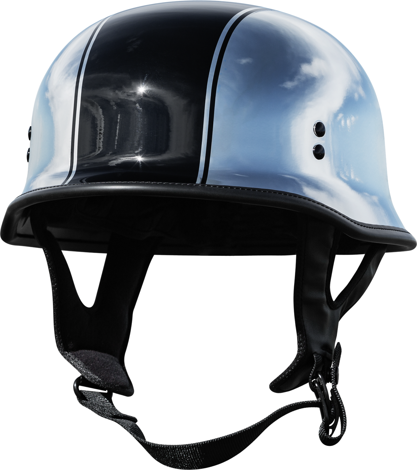 9mm German Beanie Helmet Chrome