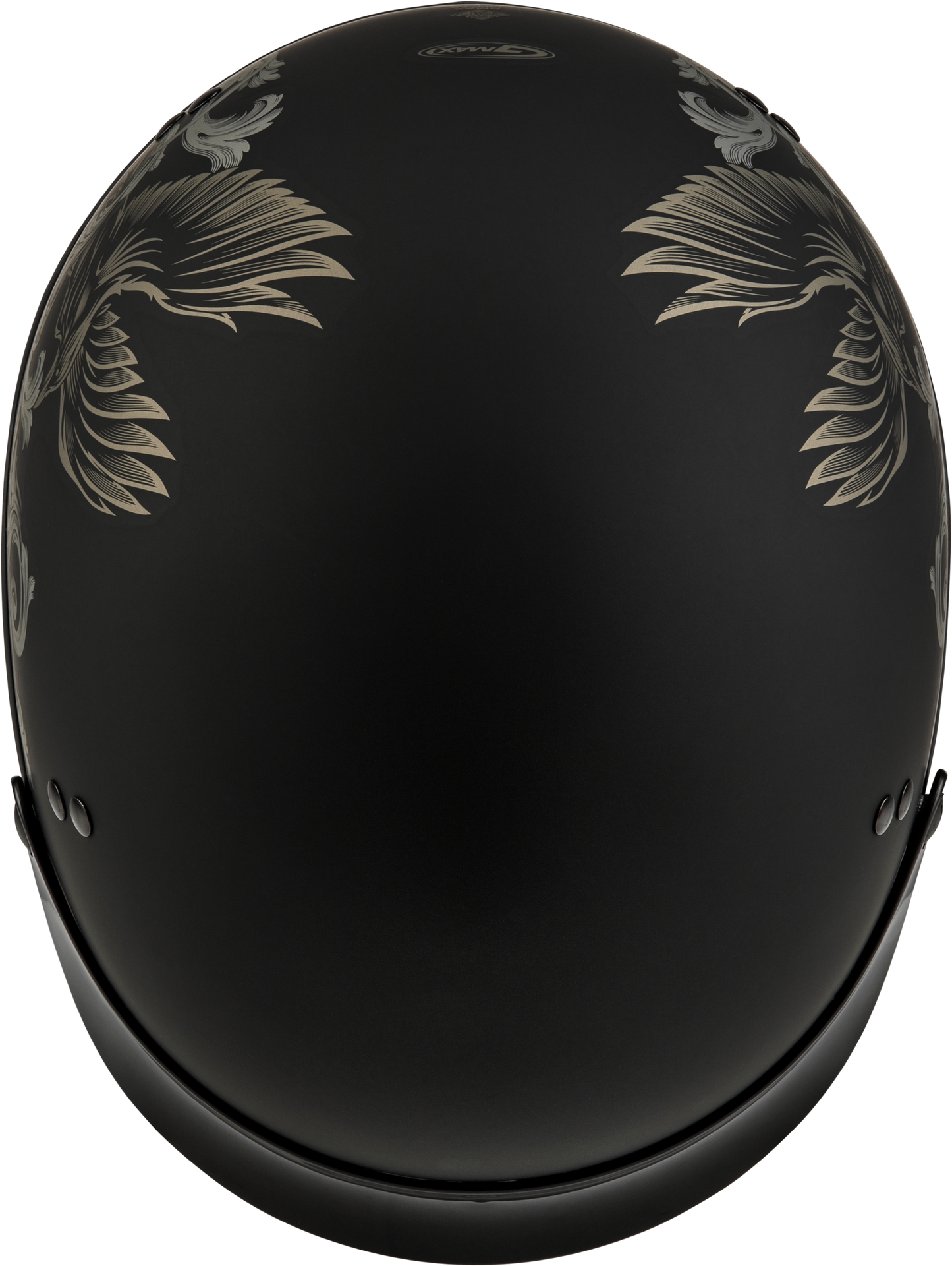Hh 65 Corvus Helmet W/ Peak Matte Black/Tan