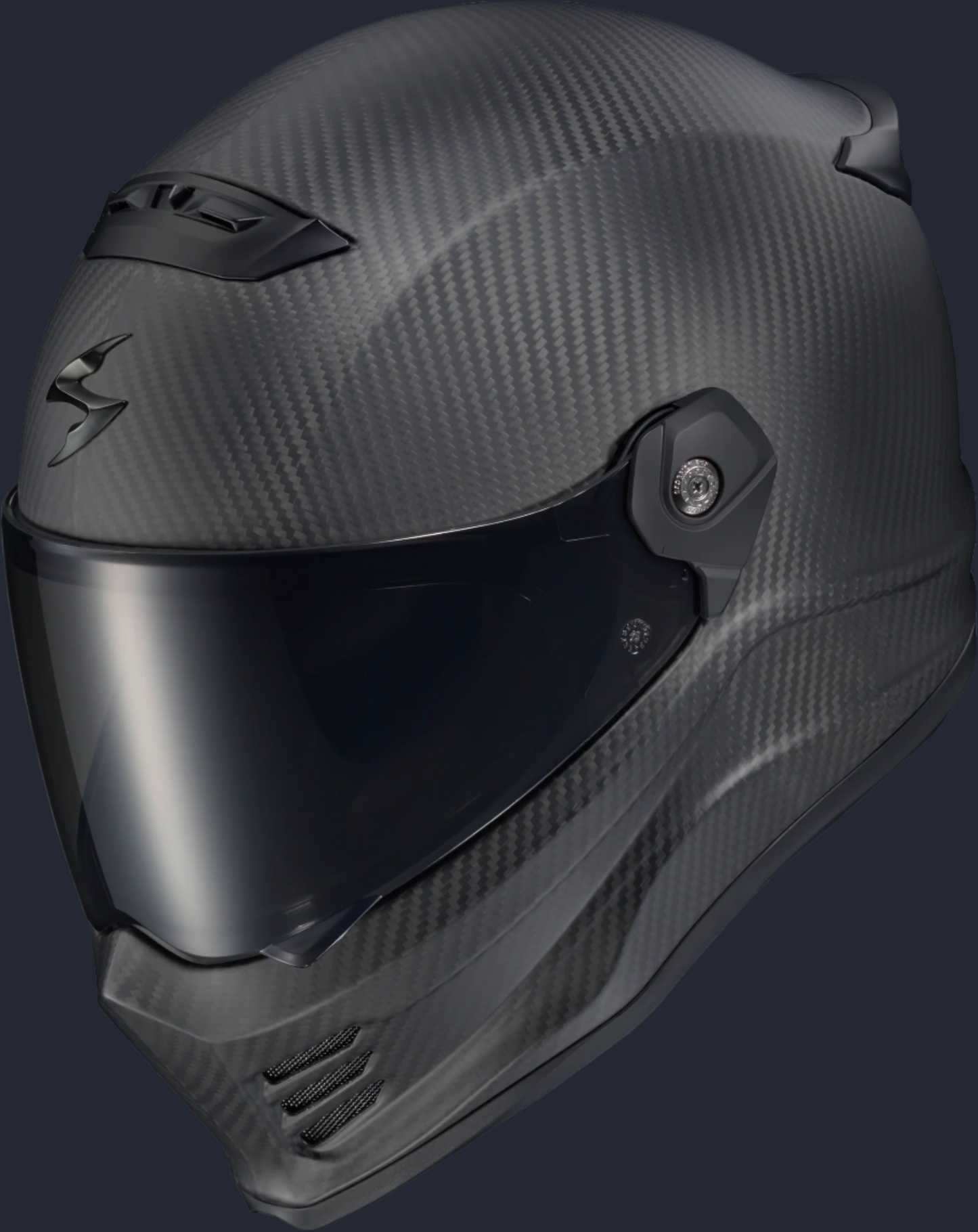 Covert Fx Carbon Full Face Helmet Matte Black
