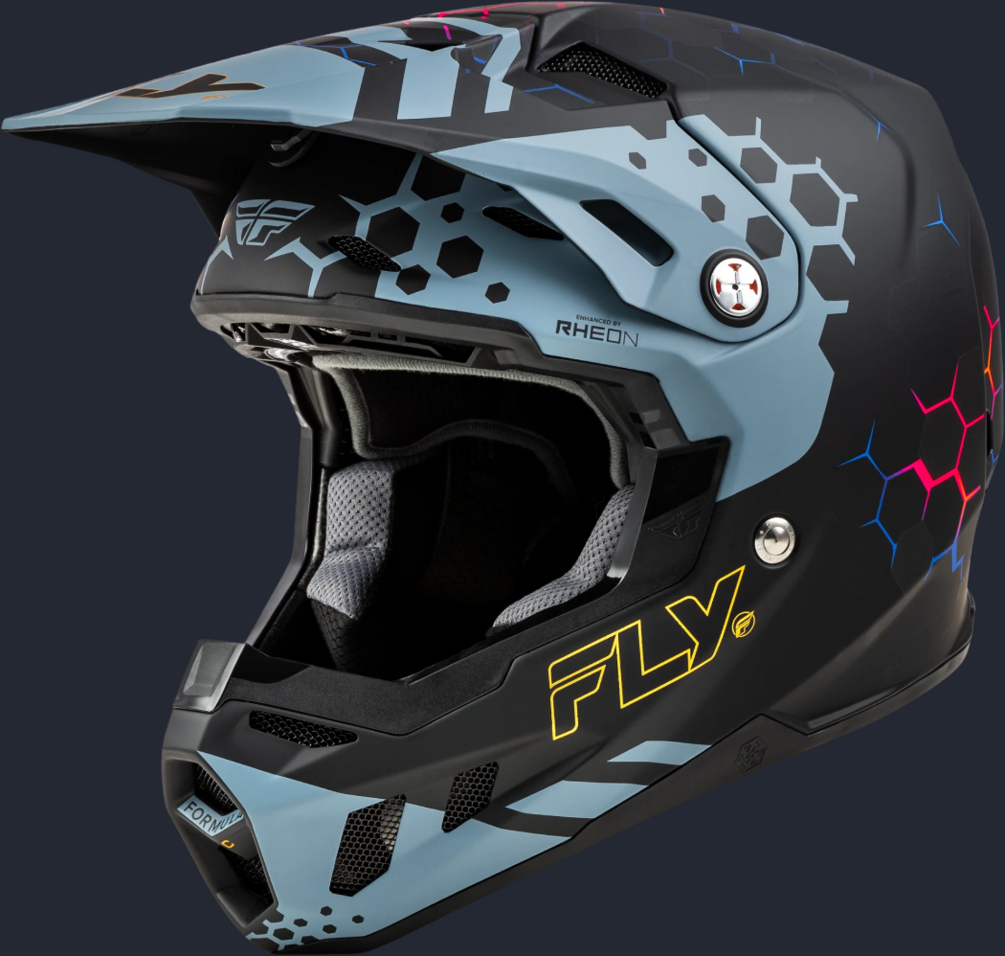 Formula Cc Tektonic Helmet Matte Black/Slate/Blue Xs