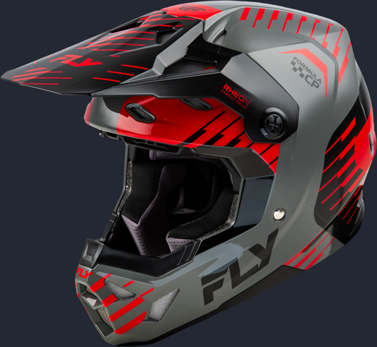 Formula Cp Slice Helmet Grey/Red/Black