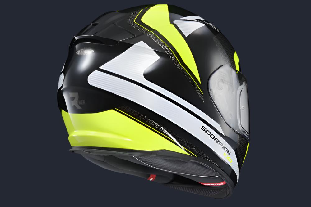 Ryzer Full Face Helmet Evolution Hi Viz