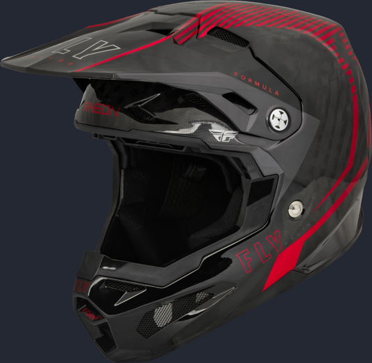 Formula Carbon Tracer Helmet Red/Black