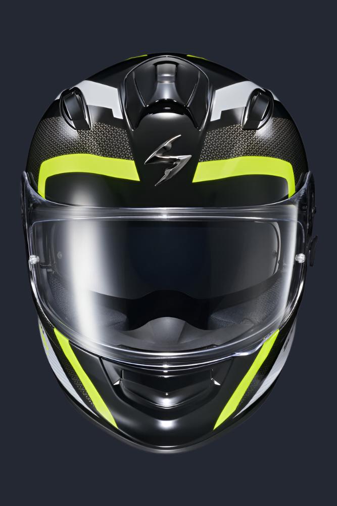 Ryzer Full Face Helmet Evolution Hi Viz