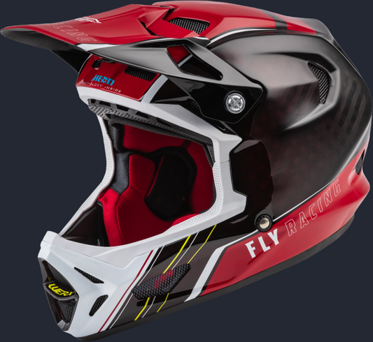 Werx R Helmet Red Carbon