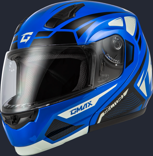 Md 04 Sector Helmet Blue/Black