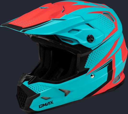 Mx 96 502 Helmet Matte Blue/Red