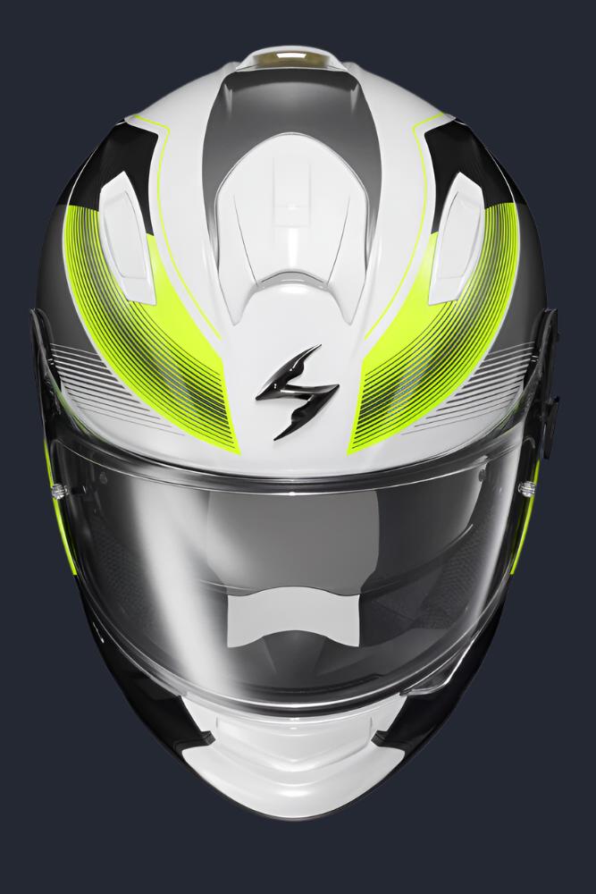 Ryzer Full Face Helmet Edge Hi Viz