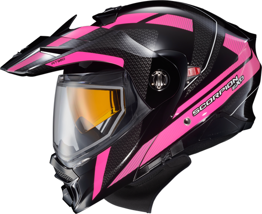 Exo At960 Cold Weather Helmet Hicks Pink (Dual Pane)