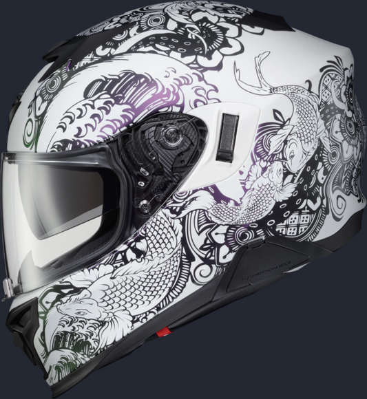 Exo T520 Helmet Nama Sushi White/Chameleon