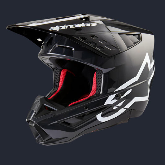 S M5 Corp Helmet Dark Grey Glossy