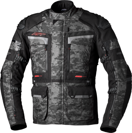 Pro Series Adventure X Ce Jacket Grey Camo Textile