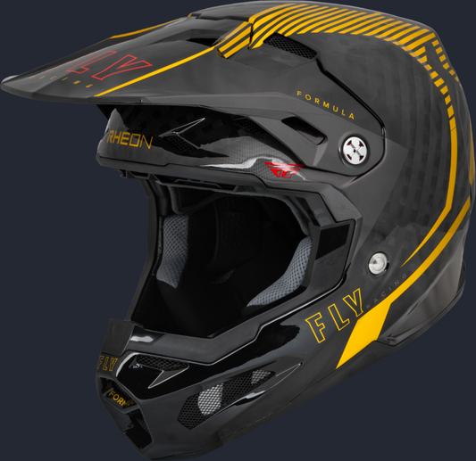 Formula Carbon Tracer Helmet Gold/Black