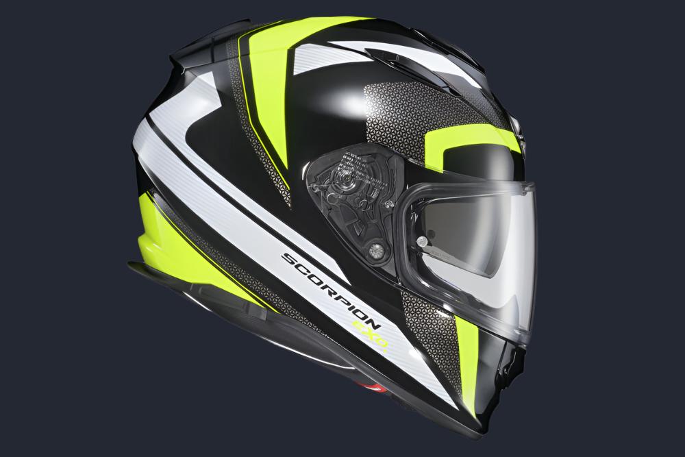 Ryzer Full Face Helmet Evolution Hi Viz