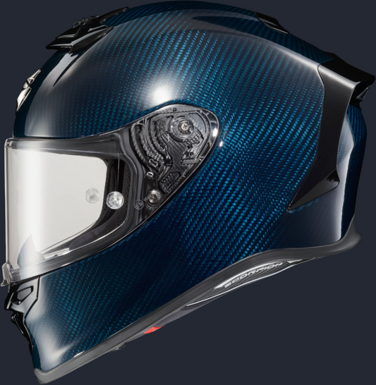 Exo R1 Air Full Face Helmet Carbon Blue