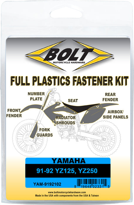 Full Plastic Fastener YAMAHA