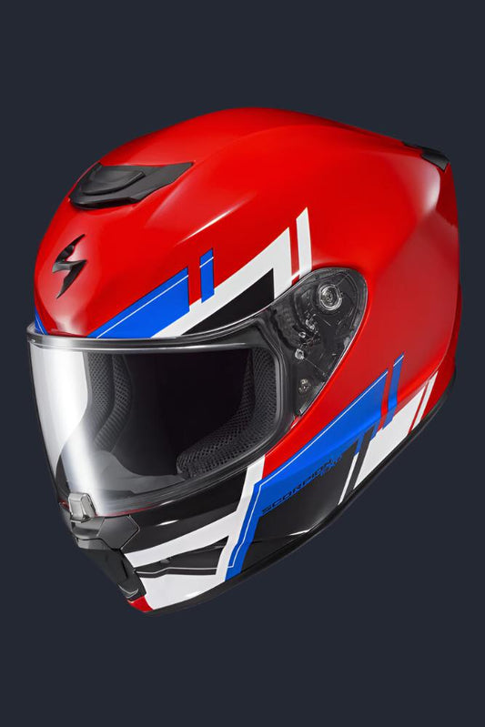 Exo R420 Full Face Helmet Pace Red